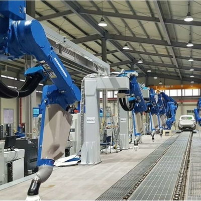 6軸塗装 ロボットアーム ヤスカワ MPX1950 CNGBS ロボット用衣類 自動塗装 ロボット