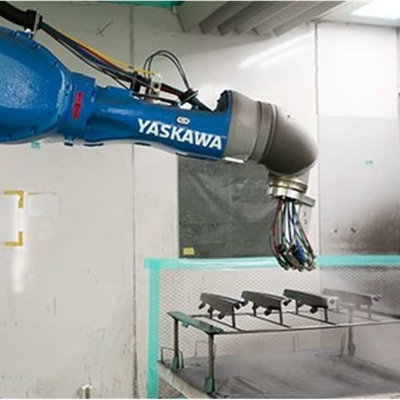 塗装 6 軸 ロボットアーム ヤスカワ MPX2600 塗装ロボットのためのCNGBS銃清掃ステーション