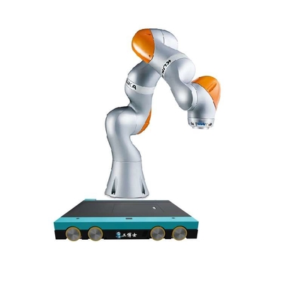 7Axis Kuka ロボットアーム LBR Iiwa 14 R820 CNGBS付き 4方向シャトルロボット 自動化