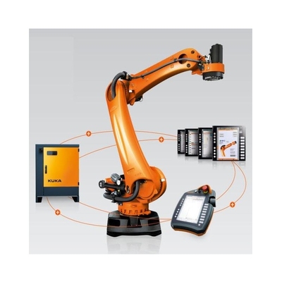 KUKA KR 180 R3200 PA 5 軸 ロボット アーム パレット化 ロボットとして 梱包機用 180KG のペイロード