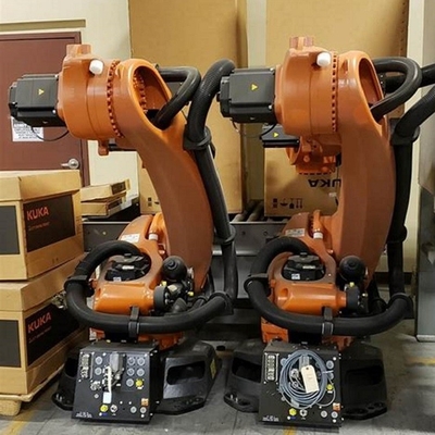 KUKA KR 180 R3200 PA 5 軸 ロボット アーム パレット化 ロボットとして 梱包機用 180KG のペイロード