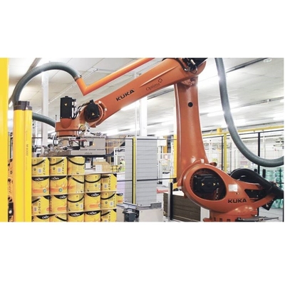 KUKA KR 180 R3200 PA 5 軸 ロボット アーム パレット化 ロボットとして 梱包機用 180KG のペイロード
