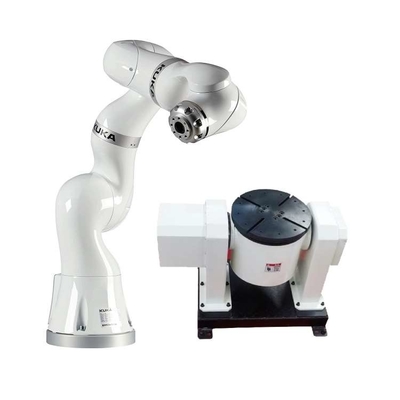 7 軸 ロボットアーム Kuka LBR Iiwa 14 R820 CR 溶接ロボットのためのCNGBS溶接定位器