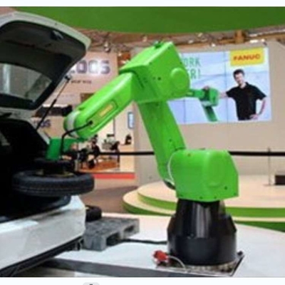 Fanuc Cobot ロボットアーム 6 軸 CR-14iA/L CNGBS RGV ロボットと Cnc パレットハンドリング ロボット