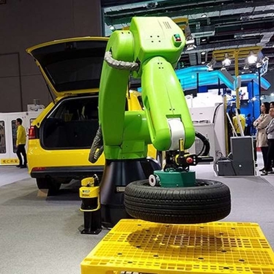 Fanuc Cobot ロボットアーム 6 軸 CR-14iA/L CNGBS RGV ロボットと Cnc パレットハンドリング ロボット