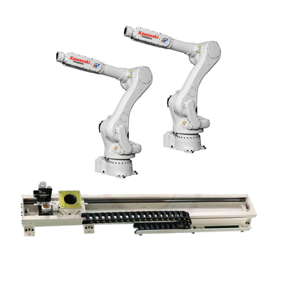 産業用ロボットアーム 6軸 カワサキ RS050N パレットハンドリングロボットのためのCNGBSガイドレール