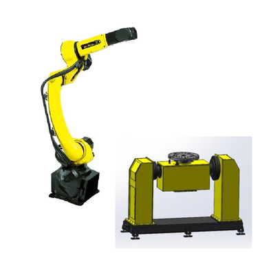 FANUC ロボット M-10iD/12 Of 6 アキス 工業 ロボット 腕 CNGBS 溶接 ポジショナー