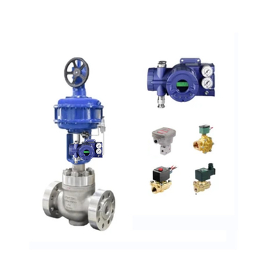 FOXBORO バルブ スマートポジショナー SRD960 と Burkert 電磁気弁 中国気圧制御ボールバルブ