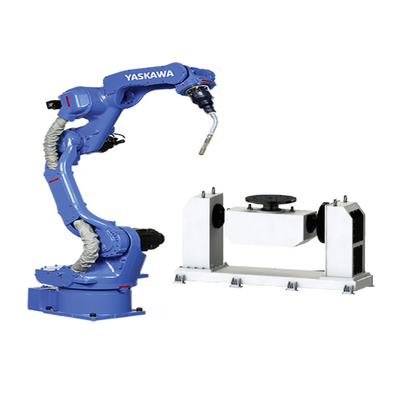 6 軸アームロボット ヤスカワ AR1440 ミグ ウェルディング ロボット 自動化のための CNGBS ウェルディング ポジショナー