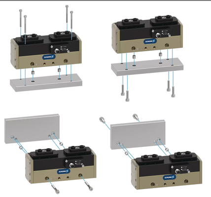 SCHUNK PHL 25-045 グリッパーシステム 産業用ロボット部品 500 N 閉じる力