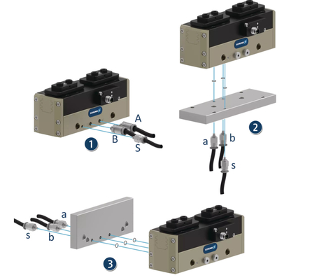 SCHUNK PHL 25-045 グリッパーシステム 産業用ロボット部品 500 N 閉じる力