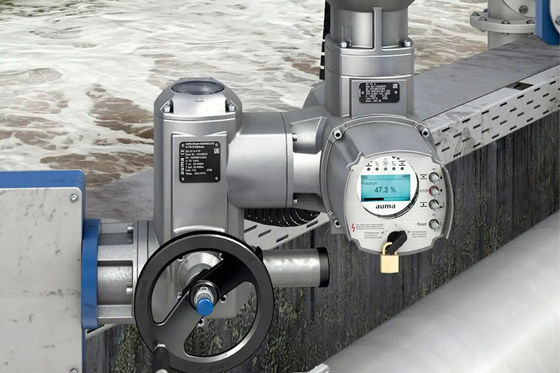 Auma 電動動装置付きのCinese 電動バルブ