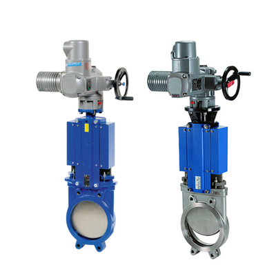 中国ナイフゲートバルブとAuma SA SAR 水油産業のための電気バヴルアクチュエータ