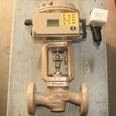 サムソン 3241 制御バルブと 3730-4 バルブ位置付け器の 3271-750 平方センチメートル気圧アクチュエータ