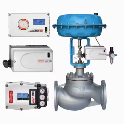 中国制御バルブ工場は,フローサーブロジックス 520MDバルブポジショナーと調節器を使用しています