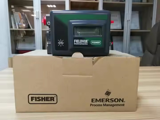 フィルター調節器 (342A8209) を搭載したフィッシャー・フィールドビュー・テープフィードバックDVC2000デジタルバルブコントローラ