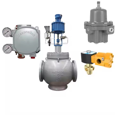バルブポジショナー Masoneilan SVi1000 ブルケート電磁弁と78-40エアフィルター規制器 中国ブランド制御バルブ