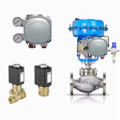 バルブポジショナー Masoneilan SVi1000 ブルケート電磁弁と78-40エアフィルター規制器 中国ブランド制御バルブ
