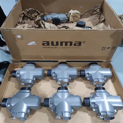 流量制御バルブスキッドは,AumaバルブアクチュエータSQExとSQRV爆発防止電気アクチュエータを装備しています