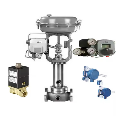 オリジナルと新しいMasonelan SVI2-22113111 デジタル位置付け器とバーケート 0263 肺電磁気弁 AZBIL AVP300/301/302 位置付け器