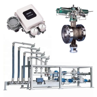 KOSO 210C/220C/230C ボールバルブ 6300RBアクチュエーターとEP801バルブポジショナー PRF310 空気フィルター