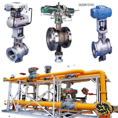 KOSO 210C/220C/230C ボールバルブ 6300RBアクチュエーターとEP801バルブポジショナー PRF310 空気フィルター