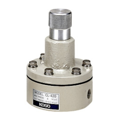 圧力/流量制御 スキッドとKOSOバルブ CL-420/CL-523ロックバルブ PRF310/PRF400フィルター調節器