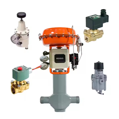 ストックサプライヤー KOSO 800シリーズ 電気気圧式バルブ位置付け器 ASCO電磁気バルブ ストック