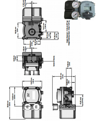 マソネイラン SVI2 HART 通信 高性能 精度 応答性 デジタル バルブ ポジショナー