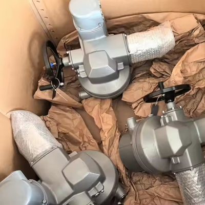 多ターンアクチュエーターSAとSAR AUMAによる SAMSON 3725 ハート プレマティックバルブ位置付け器とASCOソレノイドバルブで