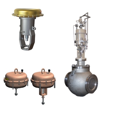 サムソン 3260/3244 コントロールバルブと 3271/3277 3967 電磁気バルブと中国の高品質のポジショナーを持つ気圧アクチュエーター