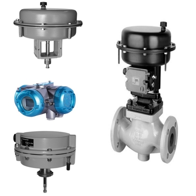 サムソン 3260/3244 コントロールバルブと 3271/3277 3967 電磁気バルブと中国の高品質のポジショナーを持つ気圧アクチュエーター