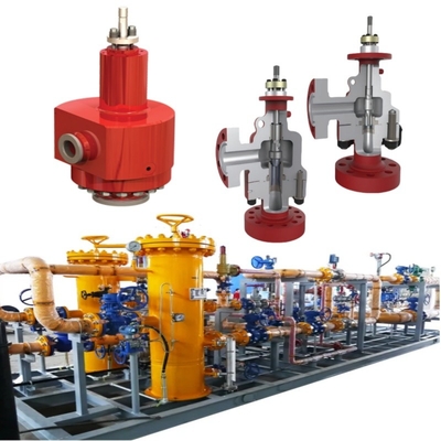 フレンジ制御バルブ サムソン PN1.6~42MPa ANSI 150~2500LB 円形またはOリングシート DN15~DN600