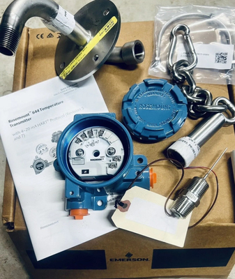 EMERSON Rosemount 644 温度トランスミッター / 接続ボックスの接続頭 / マウントブレーケット / グラウンドスクリュー組立キット