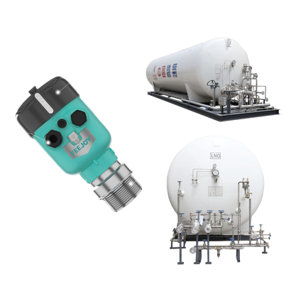 FeeJoy RRF5 80GHz ラダーレベルトランスミッターでコンテナレベル測定