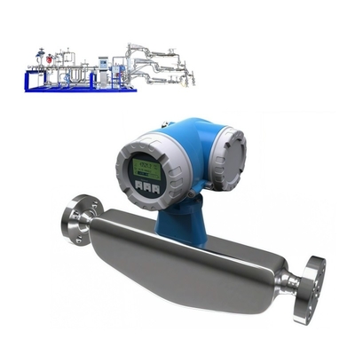 E+H Chemical Coriolis Flowmeter Endress+Hauser Proline Promass E 300 Stainless Steel Coriolis Digital Mass Flow Meter
