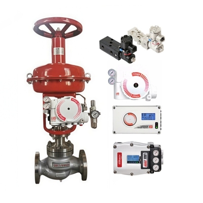 Supplier Pneumatic Valve Digital Valve Controllers Flowserve Logix 520MD 3200MD 3800 Smart Control Valve Positioner 