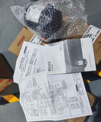 Rotork ROMアクチュエータ付き中国ブランドコントロールバルブボールバルブ（電動）