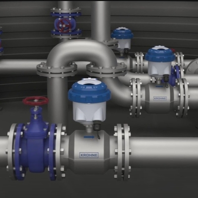 クローネ流量計 WATERFLUX 3070 電磁流量計 水制御