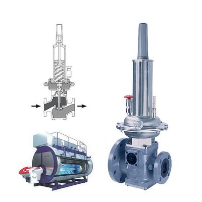 油とガスの圧力制御バルブ フィッシャーの直接操作ガス圧力調節器