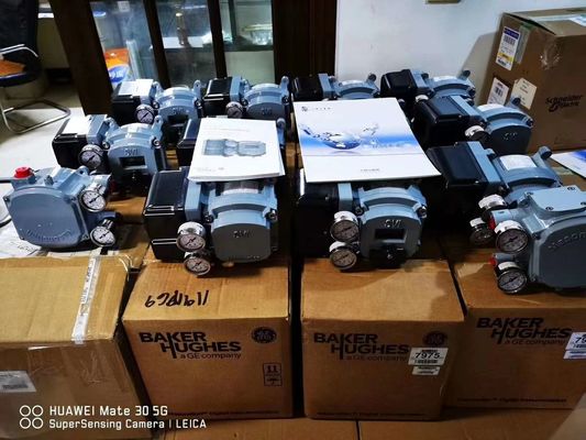 Masoneilan SVI2 グローブ制御バルブ ポジショナー付き 3/4-8インチ 空気圧式