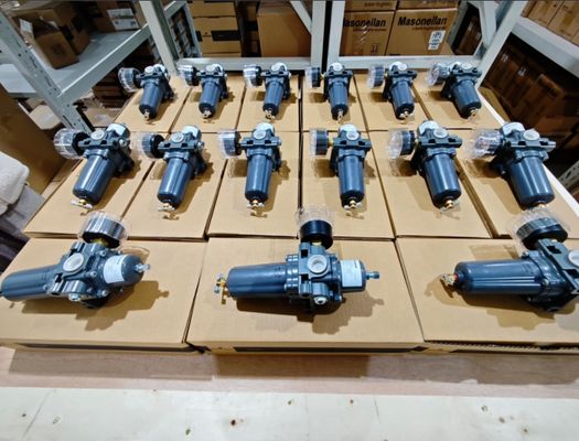 KTM PNEUMATIC ACTUATORS AW AWN および KOSO EPA800 EPB 800 EPC800 バルブポジショナーと Fisher 67CFR フィルタレギュレータを備えた中国製コントロールバルブ