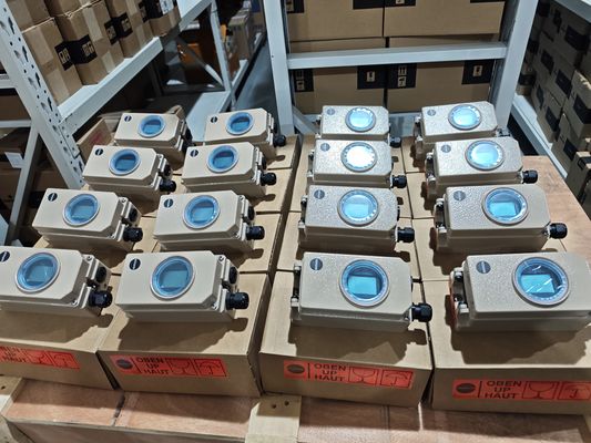 中国製 パネウマティック制御ボールバルブ サムソン 3730 3731 バルブポジショナーと 3963 ストック付きソレノイドバルブ