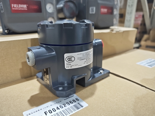 中国製空気圧制御バルブ、バルブコントローラーFisher DVC6205+DVC6215、リモートトラベルセンサー、スプリットタイプバルブポジショナー