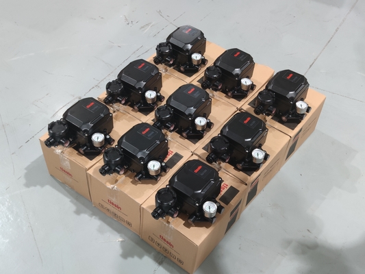 韓国オリジナルTissin TS800/TS805シリーズインテリジェントスマートポジショナーおよびSMC AW20フィルターレギュレーター付き空気圧ボールバルブ