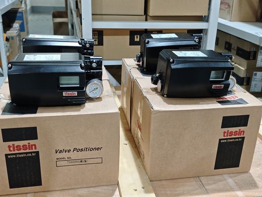 空気圧ポジショナー電動制御弁