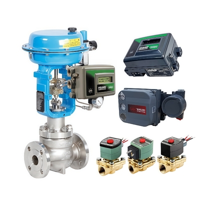 フィッシャー DVC2000 HART バルブポジショナー、67DFR 圧力調整器付き