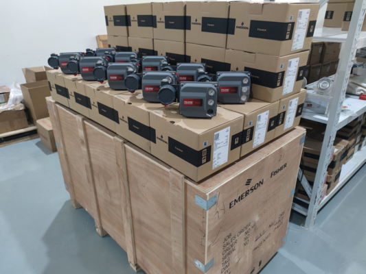 フィッシャーDVC6200 DVC6200PD ポジショナー シングルまたはダブルアクティング 中国製コントロールバルブ 高精度 プロセス制御用