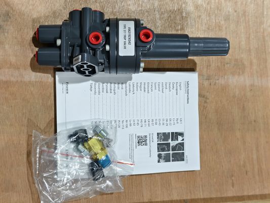 フィッシャー 377 空気圧トリップバルブ 緊急遮断システム用