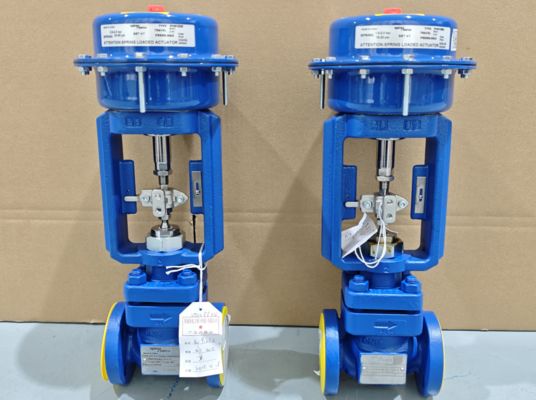 リニアアクチュエータ用IP66定格空気圧制御弁